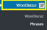 woodiscuz menu hamyarwp