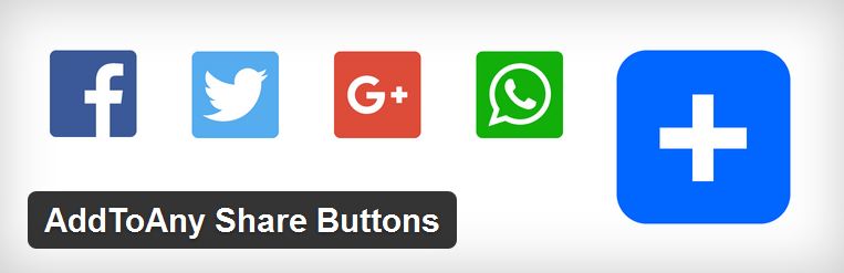 دکمه های اشتراک گذاری در وردپرس با AddToAny Share Buttons