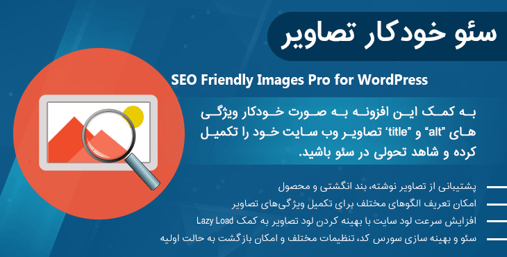 seo friendly - بهینه‌سازی خودکار تصاویر در وردپرس