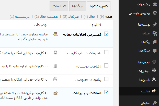 بروزرسانی نسخه 3.8 وردپرس فارسی 
