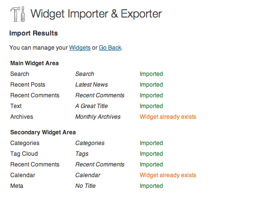 widgets2-انتقال ابزارک های سایت در وردپرس