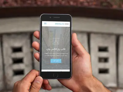 دانلود رایگان قالب پارالاکس Parallax One