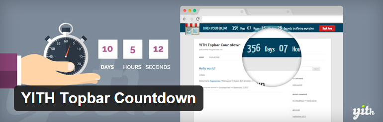 YITH Topbar Countdown — WordPress Plugins2