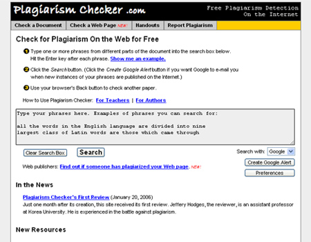 plagrism checker - محتوای تکراری سایت