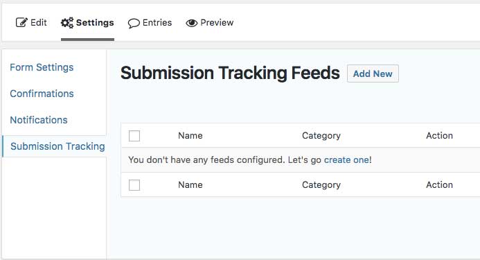Submission Tracking-اتصال Gravity Forms به گوگل آنالیتیکس