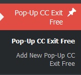popup menu-پنجره پاپ آپ در زمان خروج در وردپرس