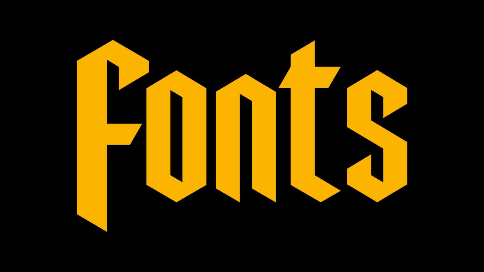 fonts- طراحی یک وبلاگ حرفه‌ای