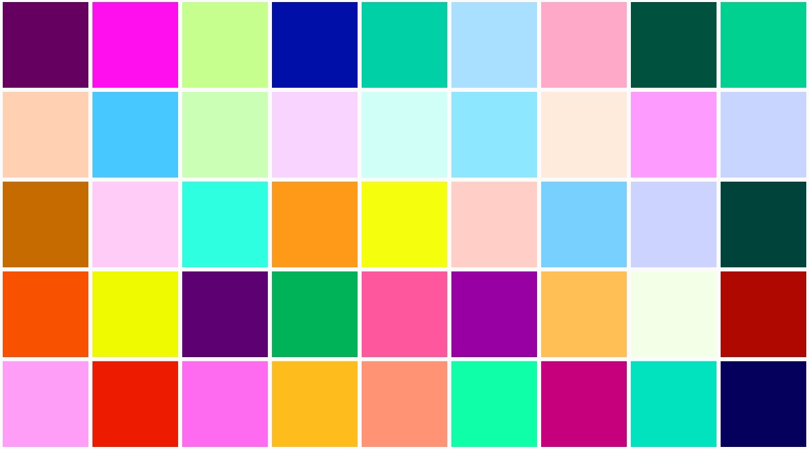pretty colors- طراحی یک وبلاگ حرفه‌ای