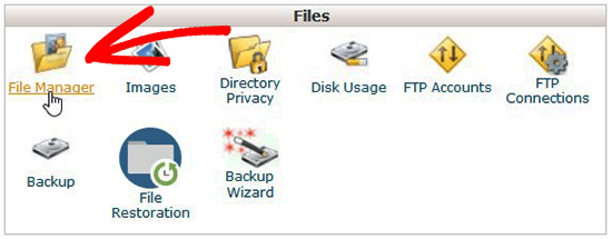 file manager- بارگذاری فایل HTML در وردپرس