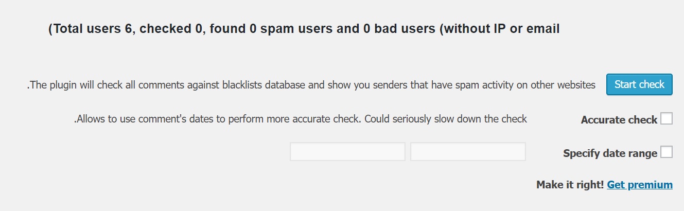 user spam- از بین بردن اسپم‌ها در وردپرس
