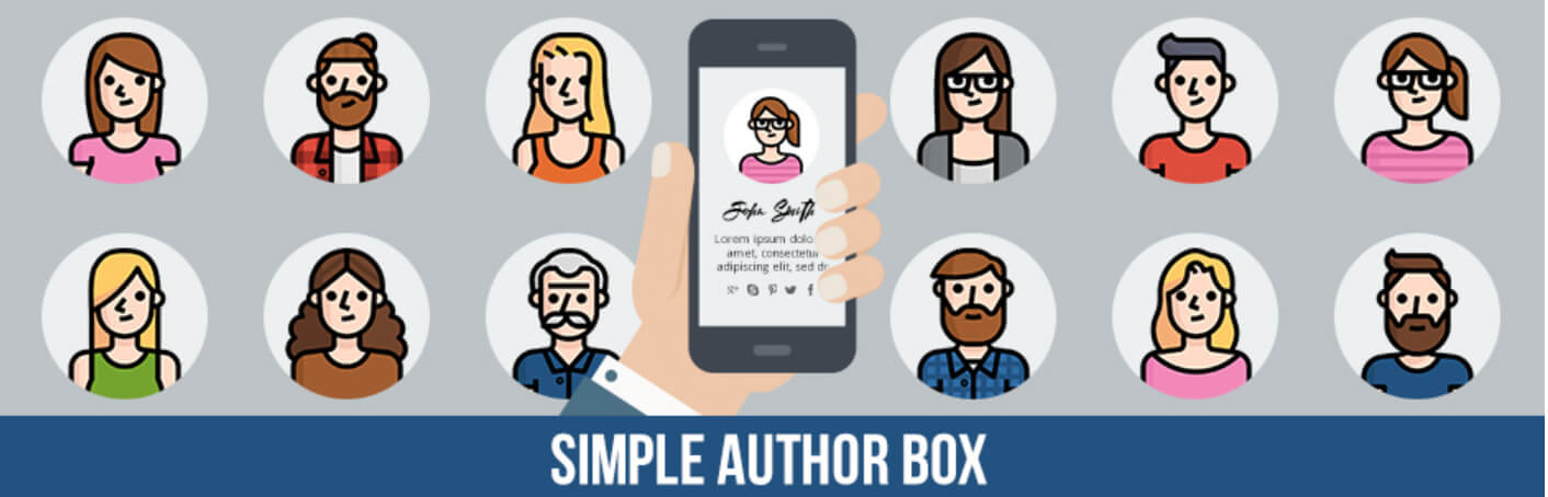 simple author box- ساخت وبسایت خبری با وردپرس