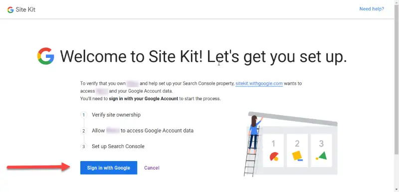 signin with google- وزود به اکانت گوگل