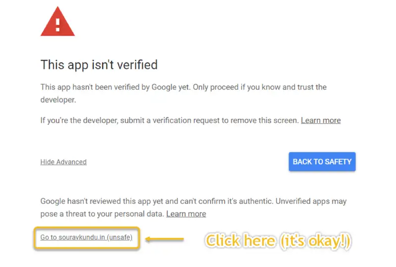 unsafe site- تجزیه و تحلیل سایت وردپرسی