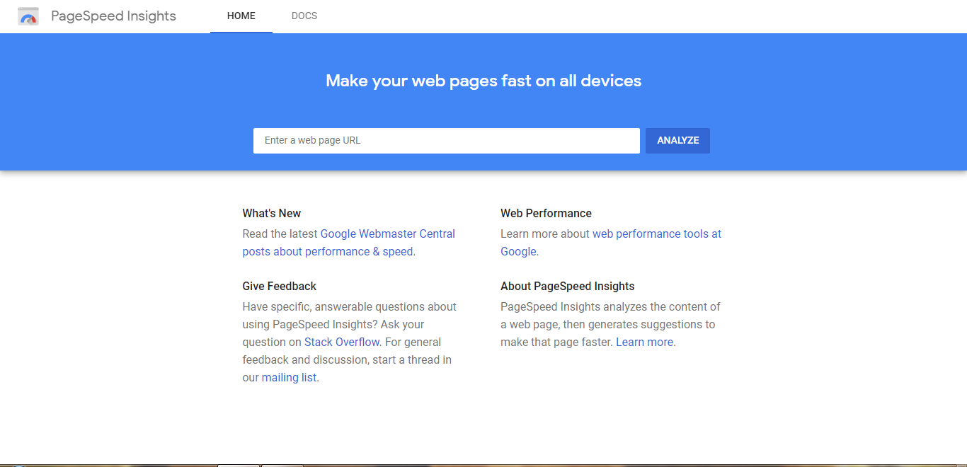 Google PageSpeed Insights- بازاریابی اینترنتی 
