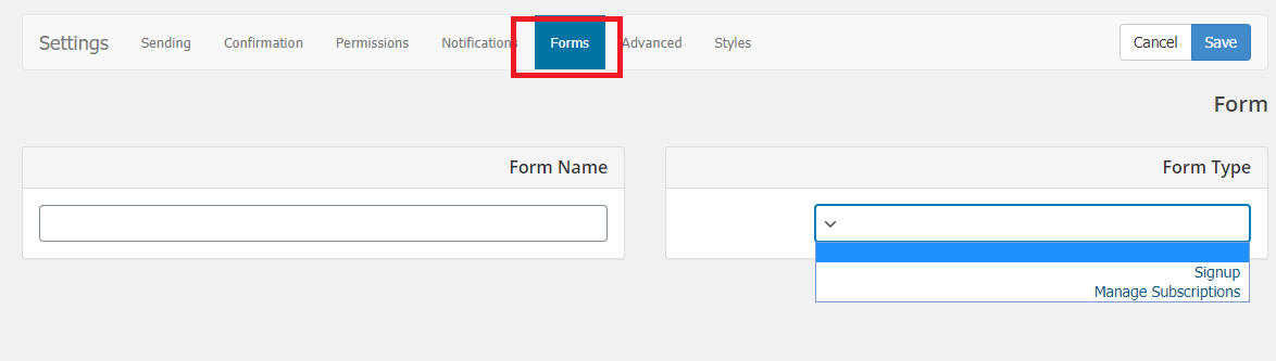 form type- نوع فرم 