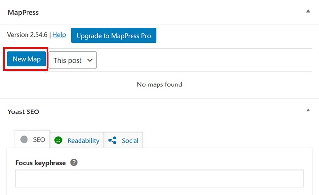 Add new map in Mappress