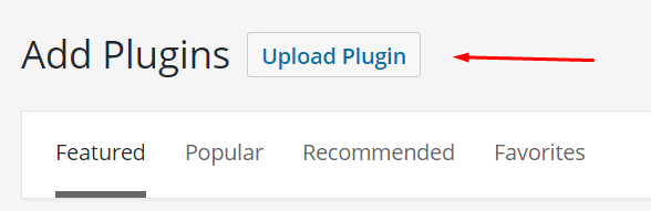 نصب افزونه وردپرس از طریق Plugin Upload