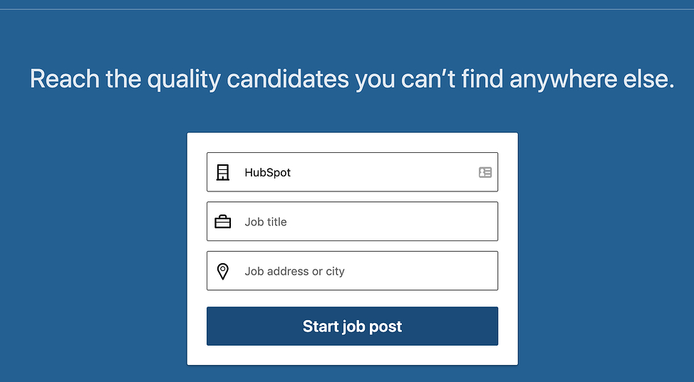 لیست کردن موقعیت‌های شغلی و استخدام افراد مستعد جدید از طریق پست کردن کارها در لینکدین