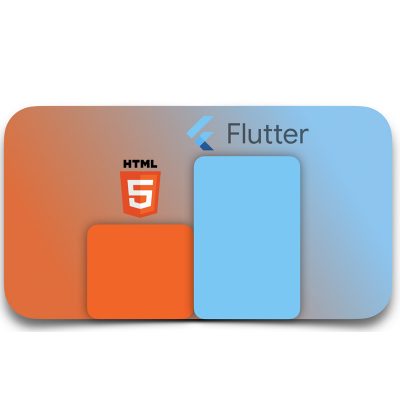 مقایسه html با فلاتر
