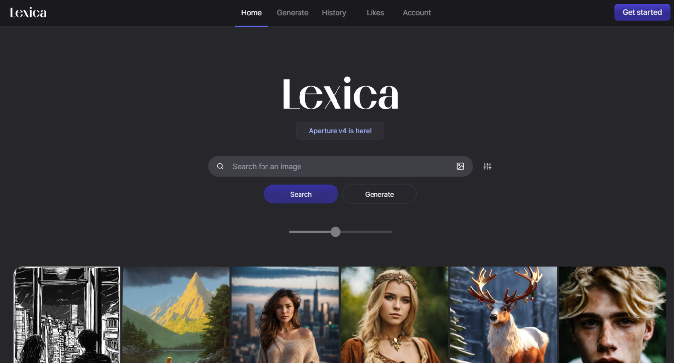 ابزار هوش مصنوعی lexica 