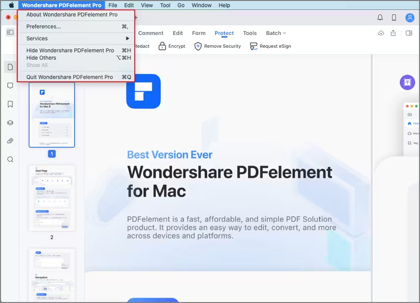 PDFelement for Mac