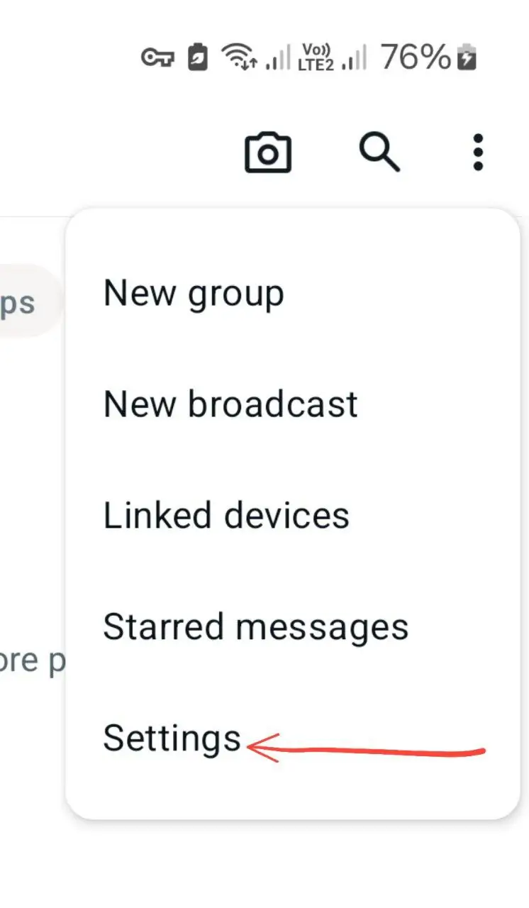 دیلیت اکانت واتساپ