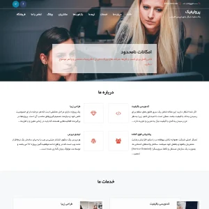 قالب وردپرس Prolific