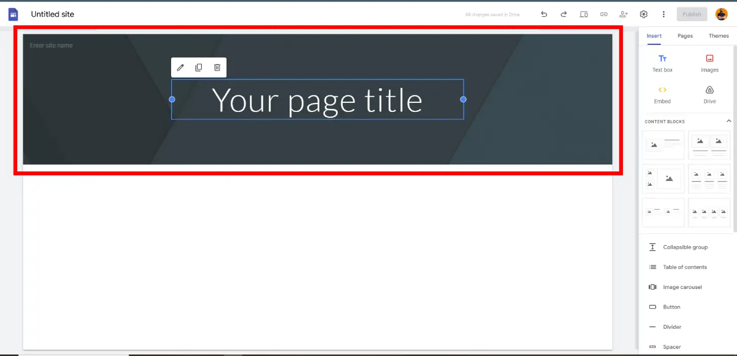 آموزش ساخت سایت در گوگل
