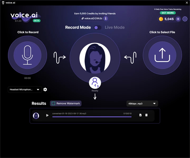 ابزار Voice.ai