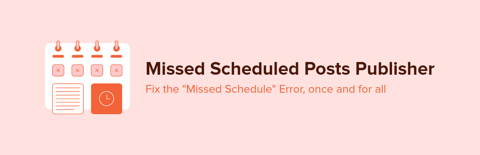 نصب افزونه Missed Scheduled Posts Publisher