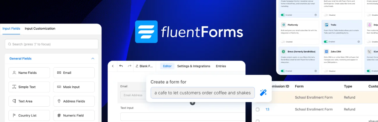 افزونه Fluent Forms
