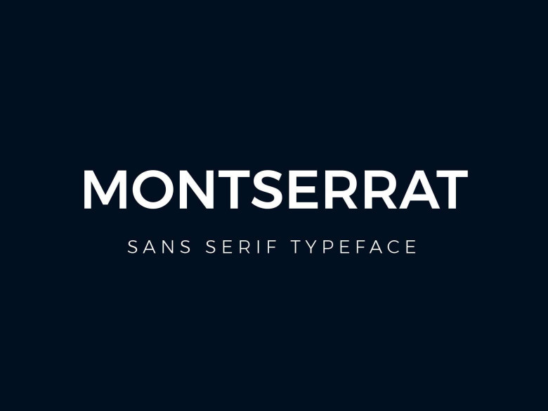فونت Montserrat
