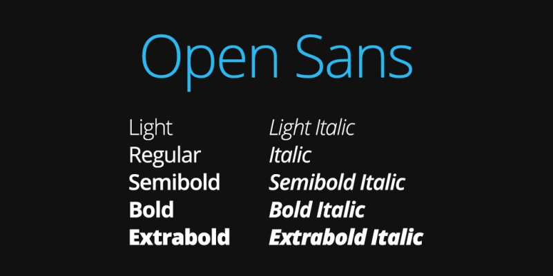 فونت Open Sans