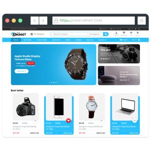 قالب وردپرس فروشگاه گجت و الکترونیک Gadget Shop