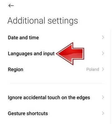 ورود به بخش زبان‌ها