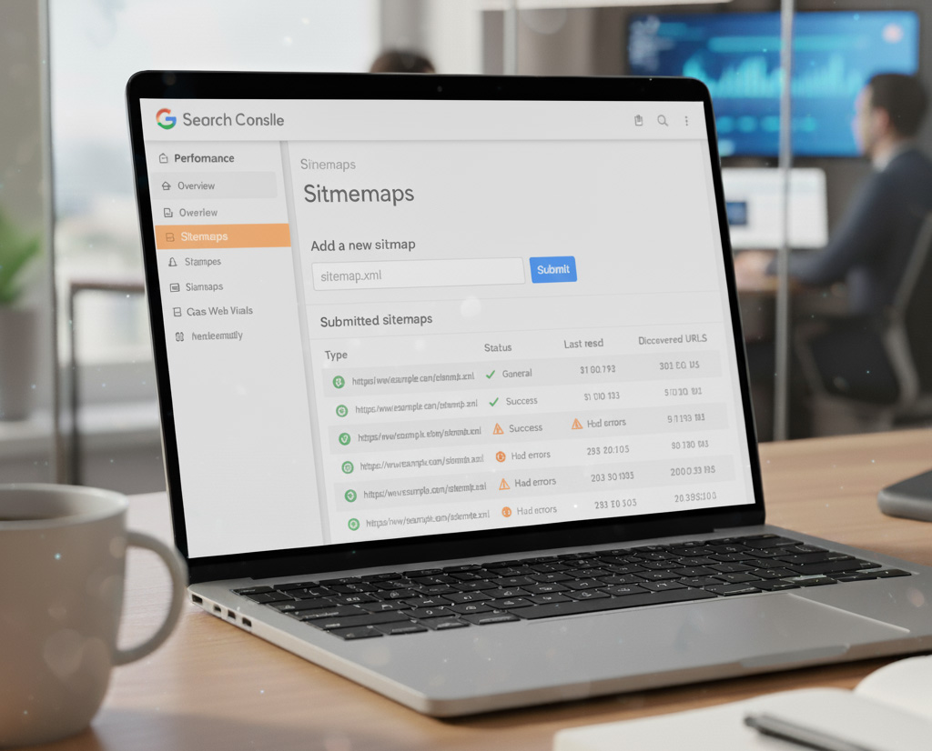 معرفی صفحات به گوگل