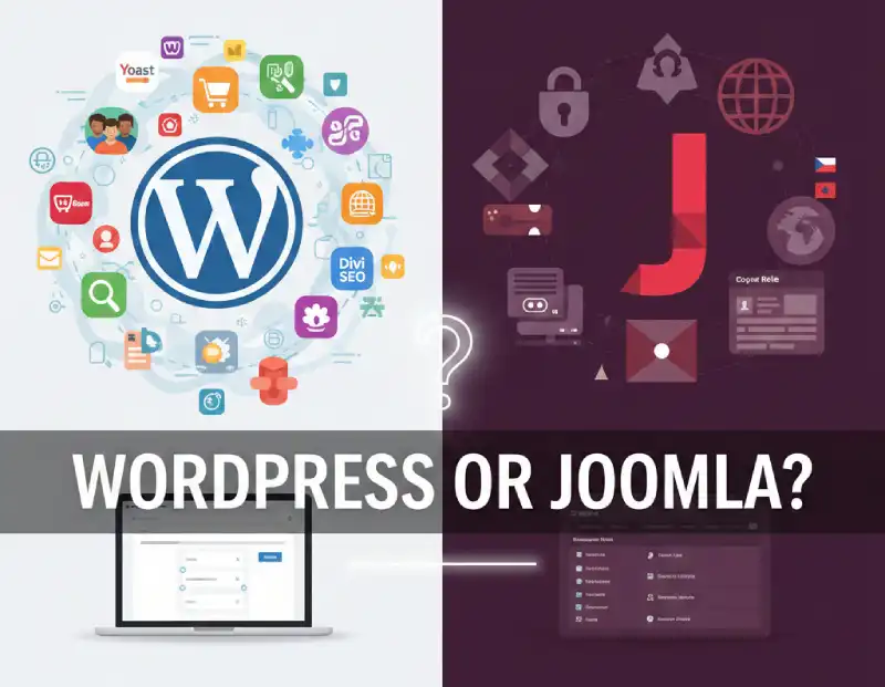 طراحی سایت با جوملا یا وردپرس