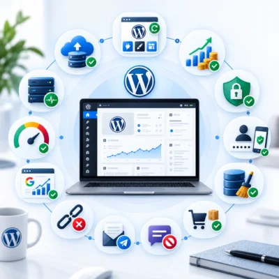 چک‌لیست نگهداری ماهانه سایت وردپرسی؛ ۱۵ کاری که نباید فراموش کنید