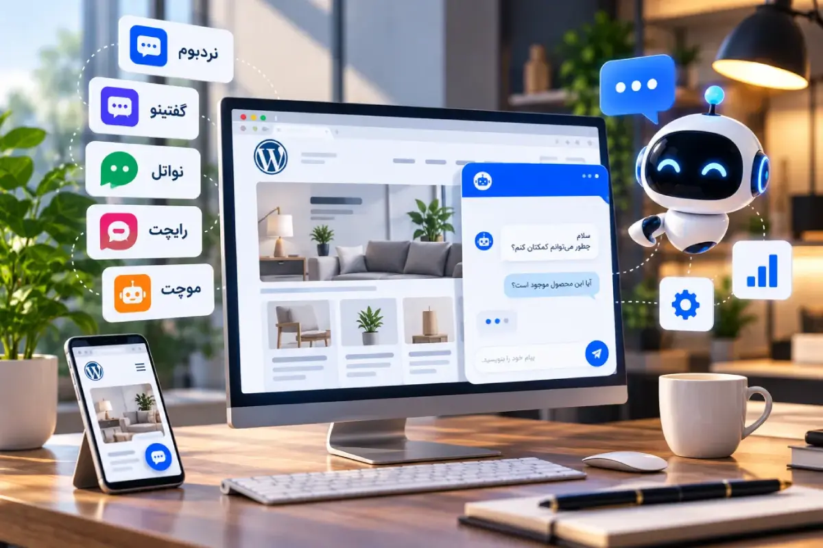 پلاگین چت آنلاین برای سایت وردپرسی
