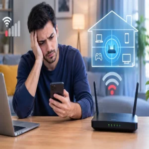 چرا وای‌فای ضعیف است؟ راه‌های افزایش برد مودم