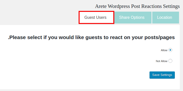 guests users- لایک مطالب در وردپرس