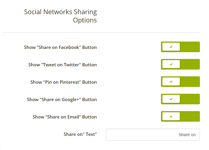 share on social network-لیست علاقمند ها در ووکامرس