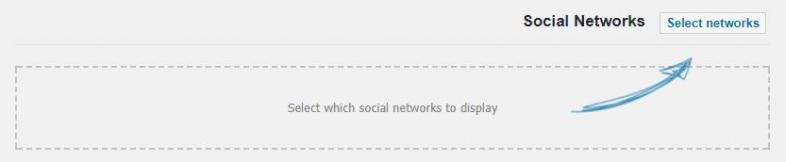 select network-دکمه شبکه های اجتماعی در وردپرس