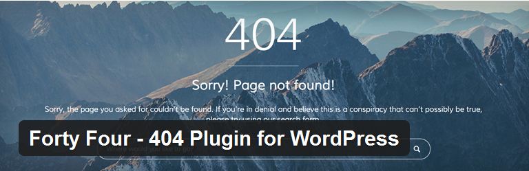 ساخت صفحه خطای ۴۰۴ سفارشی با ۴۰۴ Plugin for WordPress