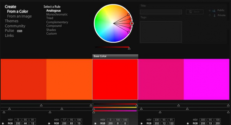 choose color -روانشناسی رنگ‌ها در وبسایت