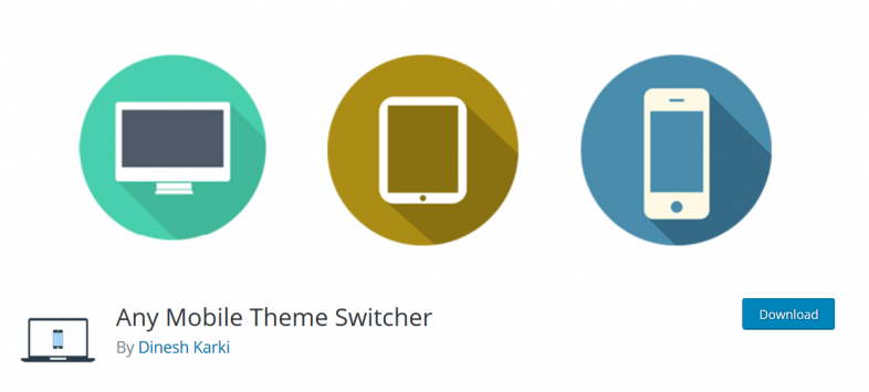 Any mobile theme switcher-تغییر قالب در وردپرس