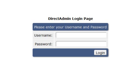 login direct admin-نصب وردپرس در دایرکت ادمین